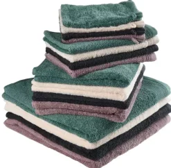 Luvas De Banho-CASA Recycle Luvas De Banho Conjunto De 2 Antracite Cinzento
