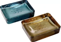 Acessórios De Lavatorio-CASA Recycle Saboneteira Azul