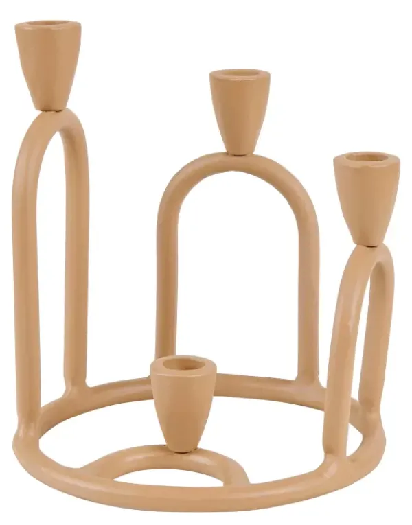 Casti Ais-CASA Rings Casti Al Para 4 Velas Castanho Claro