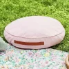 Puffs-CASA Rondi Almofada Plana Rosa