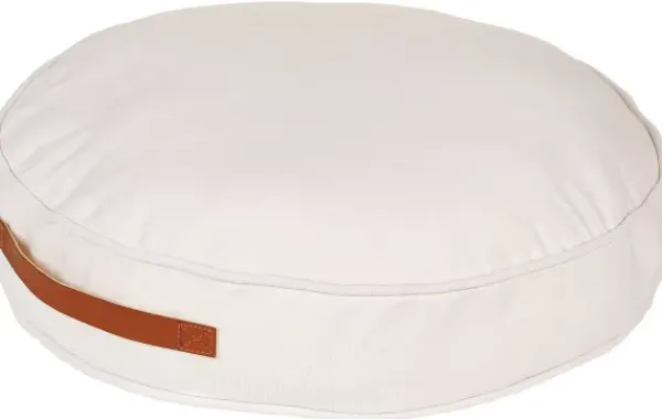 Puffs-CASA Rondi Almofada Plana Branco