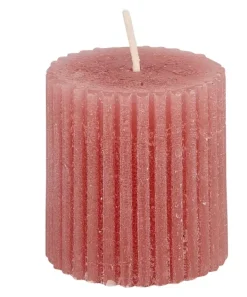 Velas-CASA Rustic Vela Rib Roxo