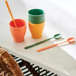 Canecas-CASA Samba Caneca Cor-De-Laranja