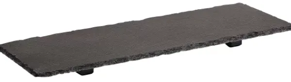 Pratos Para Servir-CASA Slate Prancha Para Servir Preto