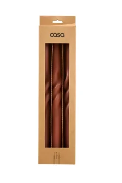 Velas-CASA Spiral Vela Castanho