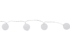 Grinaldas Com Luzes-CASA Strung Grinalda Iluminada 10 Leds Branco