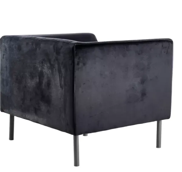 Poltronas-CASA Tilly Poltrona F Brica:Veludo Preto