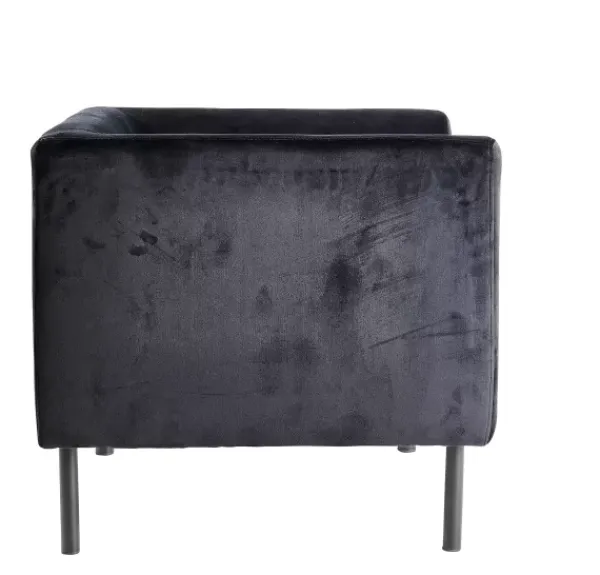 Poltronas-CASA Tilly Poltrona F Brica:Veludo Preto