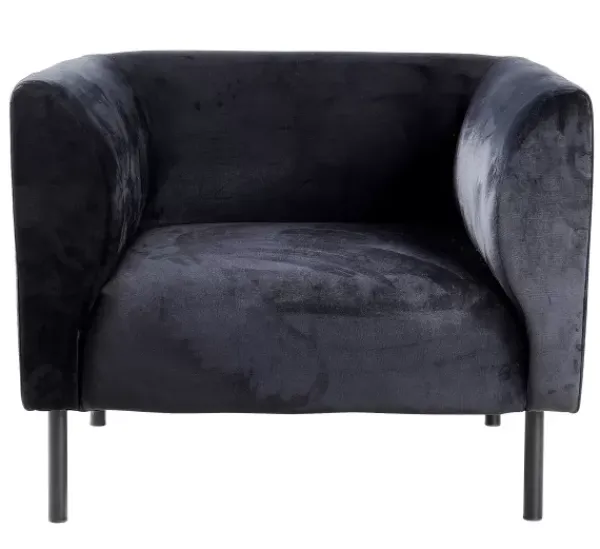 Poltronas-CASA Tilly Poltrona F Brica:Veludo Preto