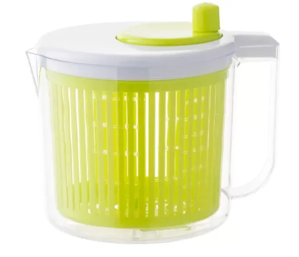 Escorredores-CASA Vida Verde Mini Centrifugadora Branco, Verde