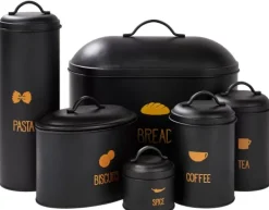 Caixas De Alimentos-CASA Vira Caixa De Conserva O Para Massa Preto