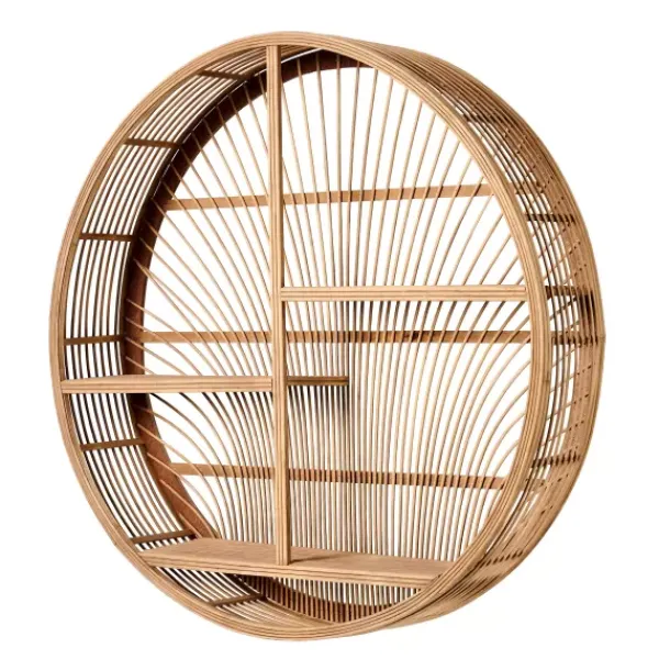 Estantes De Parede-CASA Wayi Estante Para Pendurar Natural