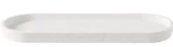 Acessórios De Lavatorio-CASA White Elegance Prato Branco