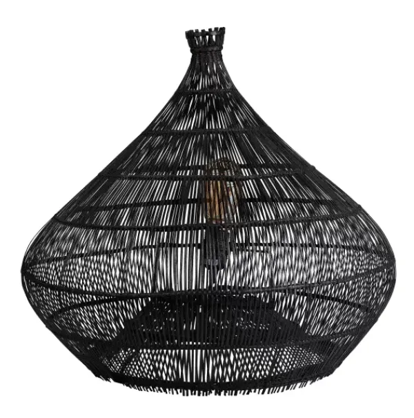 Candeeiros De Mesa-CASA Zalou Candeeiro De Mesa Preto