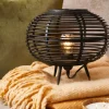 Candeeiros De Mesa-CASA Zanzi Candeeiro De Mesa E27 Preto